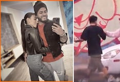 Samahara Lobatón y Bryan Torres se pelean en plena calle: él la patea y ella lo muerde