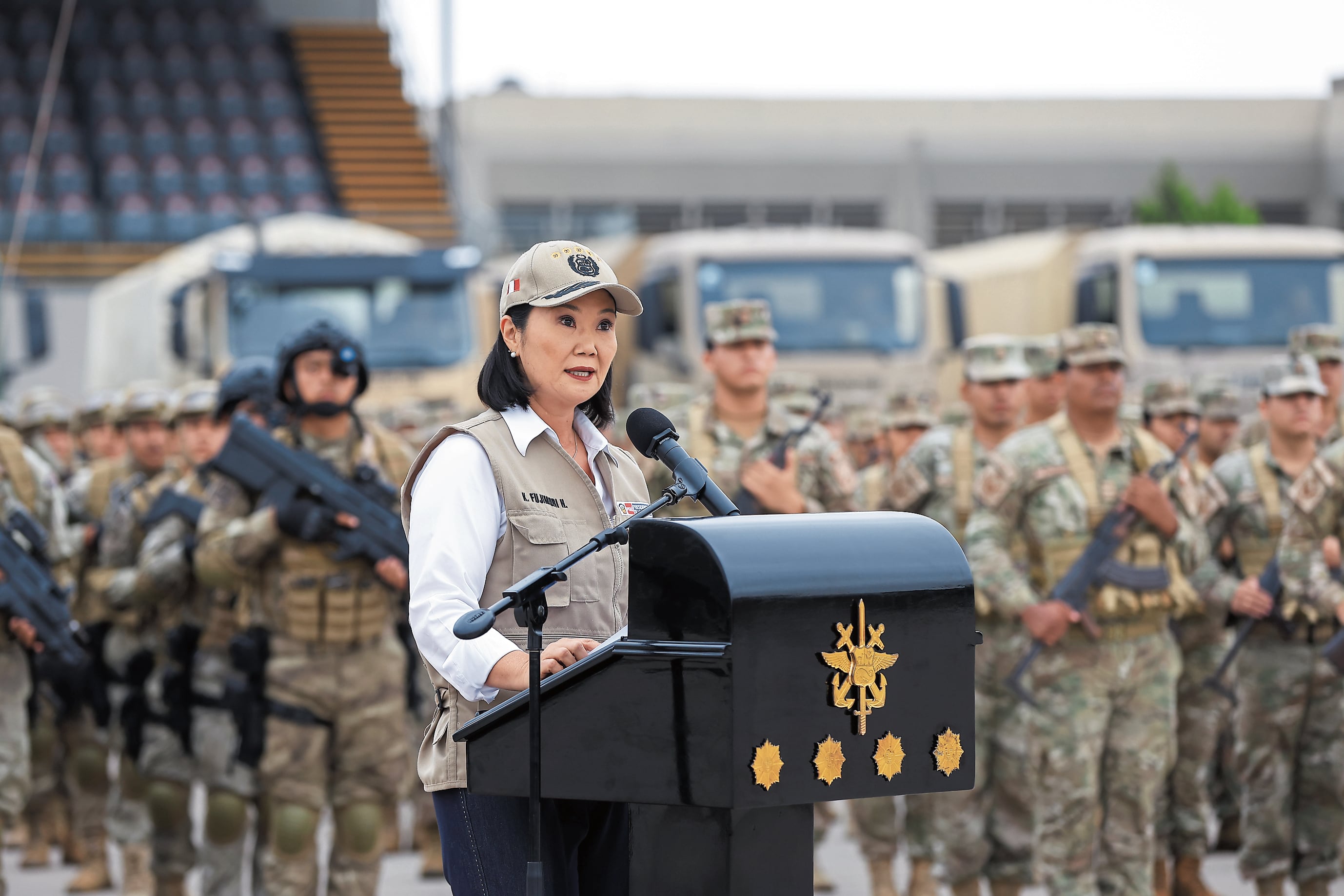 La presidenta Keiko Fujimori convocó a partidos políticos para que se unan en cruzada contra el delito.