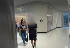 Prófuga Nadine Heredia se pasea feliz por lujoso centro comercial de Brasil