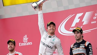 Fórmula 1: Nico Rosberg (Mercedes) gana en Bakú y amplía su ventaja 