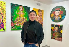 Joan Alfaro, pintor cajamarquino, inauguró con éxito su primera galería de arte
