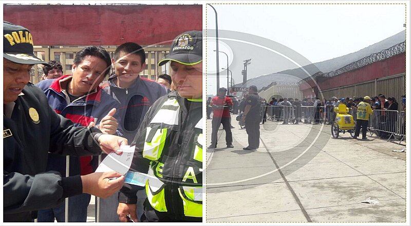 Perú vs. Bolivia: policía interviene a revendedores en el Monumental (VIDEO)