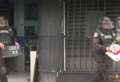 Capturan a dos presuntos extorsionadores tras colocar granada en casa de apuestas en San Juan de Lurigancho