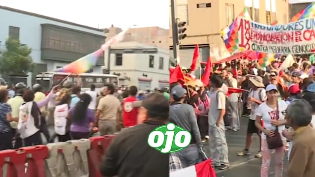 Reportan marchas en Centro de Lima por el Día del Trabajo