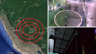 Imágenes del sismo de 7.0 grados en Ucayali (VIDEOS)