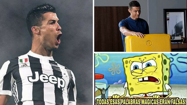 Los más graciosos memes de la partida de Cristiano Ronaldo a la Juventus