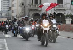 #SomosMotociclistasNoSomosDelincuentes: Mototaxistas marcharon y sostuvieron reunión en el MTC