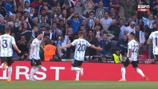 Show de Argentina: gran jugada de Messi y golazo de Lautaro Martínez a Italia | VIDEO