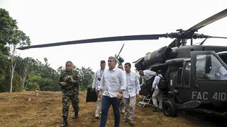 Presidente de Colombia sufre atentado: disparan a helicóptero en el que viajaba