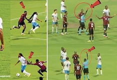 Dos jugadores son expulsados por jalar del cabello a pelucón en partido entre selecciones