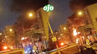 San Miguel: Reportan incendio en el segundo piso de una vivienda