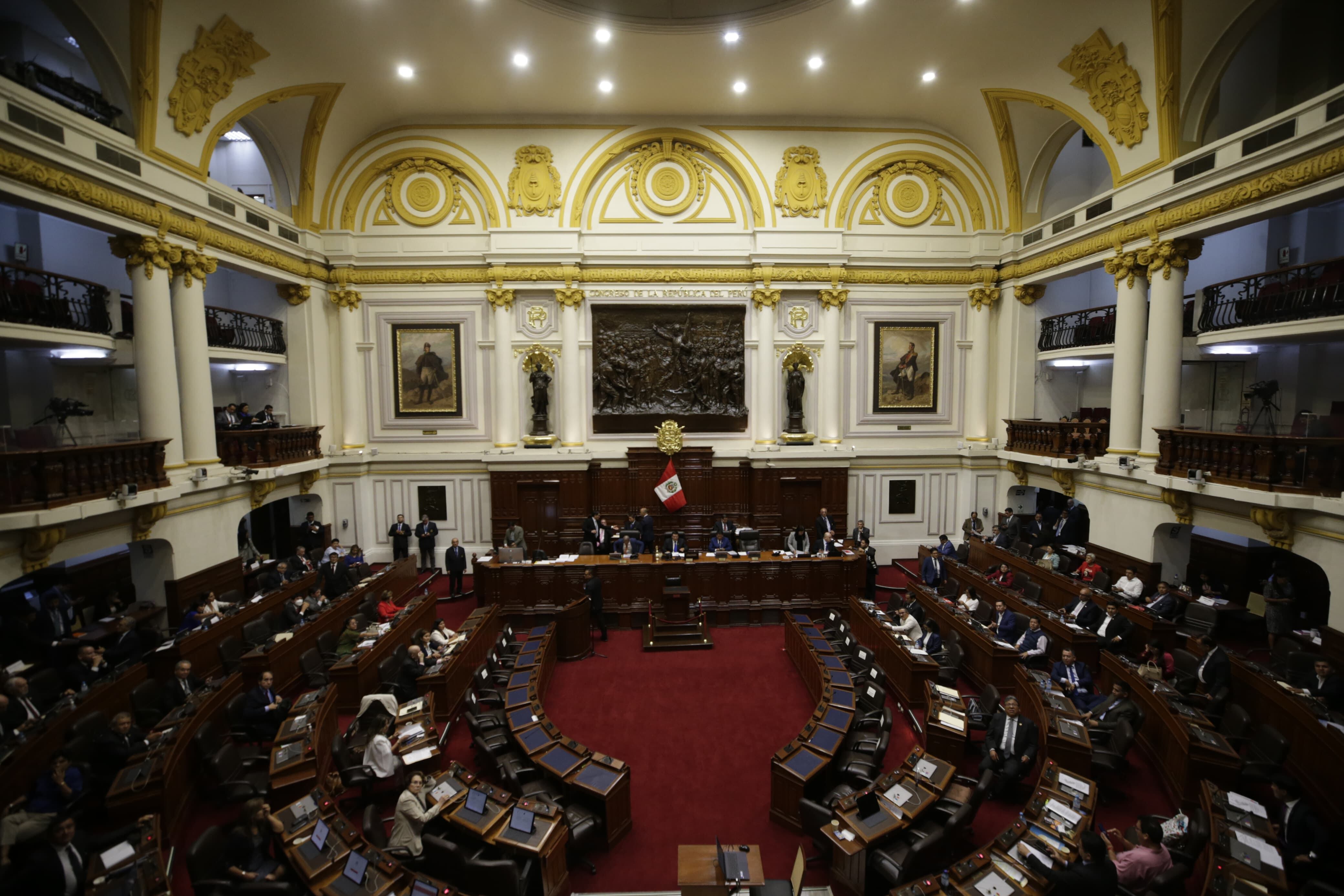 Congreso de la República. (Foto: GEC)