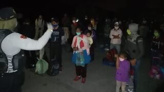 Coronavirus en Perú: Aíslan a 163 personas que buscan llegar a su destino en Cajamarca