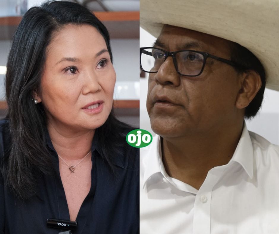 Conteo de acta de votación al 100 % de la Oficina Nacional de Procesos Electorales (ONPE), Keiko Fujimori (FP) y Roberto Sánchez (JPP) pasan a la segunda vuelta. / FOTO: Composición GEC