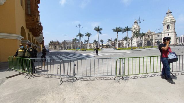 Centro Histórico: comerciantes piden que se retiren rejas que mantienen cerradas calles y accesos a Plaza Mayor