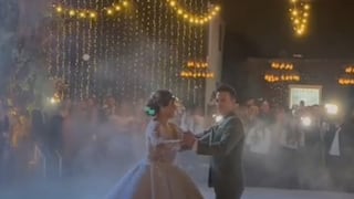 Estrella Torres y Kevin Salas: así fue el romántico baile de la pareja de esposos en su matrimonio 