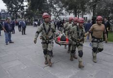 Simulacro Nacional Multipeligro recreó sismo de magnitud 8.8 que afectó a todo el país | FOTOS