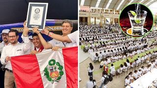 Pisco peruano ingresa al libro de los Récords Guinness con degustación en Ica