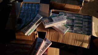Descubren encomiendas repletas de cigarrillos falsificados