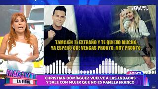 El audio ‘calentón’ de Christian Domínguez y Mary Moncada: “Ay mi amorcito, a mi también me gusta hablar contigo”