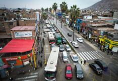 Caos por cierre de vía en la Costa Verde