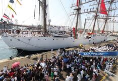 Tripulantes del BAP Unión y sus familiares protagonizaron emotivo encuentro