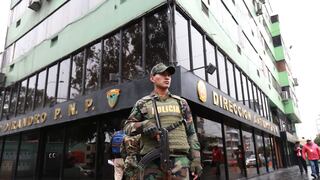 Detienen a 14 efectivos policiales por presuntos vínculos con el tráfico ilícito de drogas 