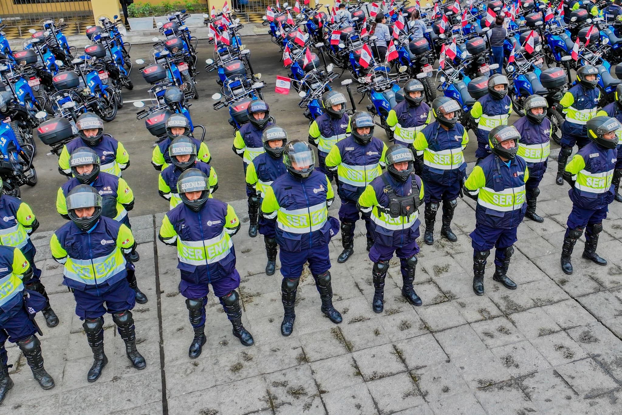 Serenos de Ate contribuirán al control en los alrededores del estadio Monumental. (Facebook)