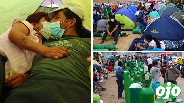 El drama de la recarga de oxígeno: decenas de personas duermen por más de 3 días en planta de Villa El Salvador 