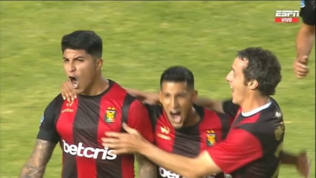 Melgar saca cara por el Perú: gol de Luis Iberico para el 1-0 sobre Racing en la Sudamericana | VIDEO