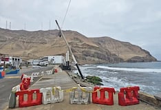 Cierran playa La Herradura por fuerte oleaje que destruyó amplio sector de malecón