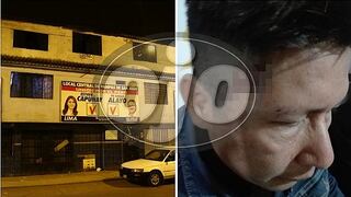 ​Delincuentes asaltan local de campaña de candidata a SJM y dejan dos heridos (FOTOS y VIDEO)