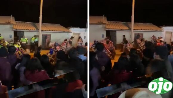 Ojo - Pobladores atacan a policías