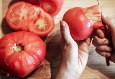 Comer para vivir: ¿Tomate con o sin piel?