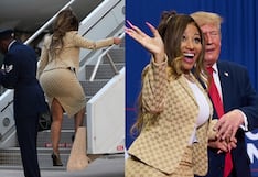Trasero de rapera Nicki Minaj aloca al presidente de Estados Unidos, Donald Trump