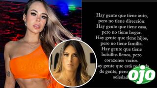 Jossmery  Toledo y la supuesta indirecta a Rosa Fuentes que provocó repudio en redes: “Hay gente que tiene hijos para no familia”