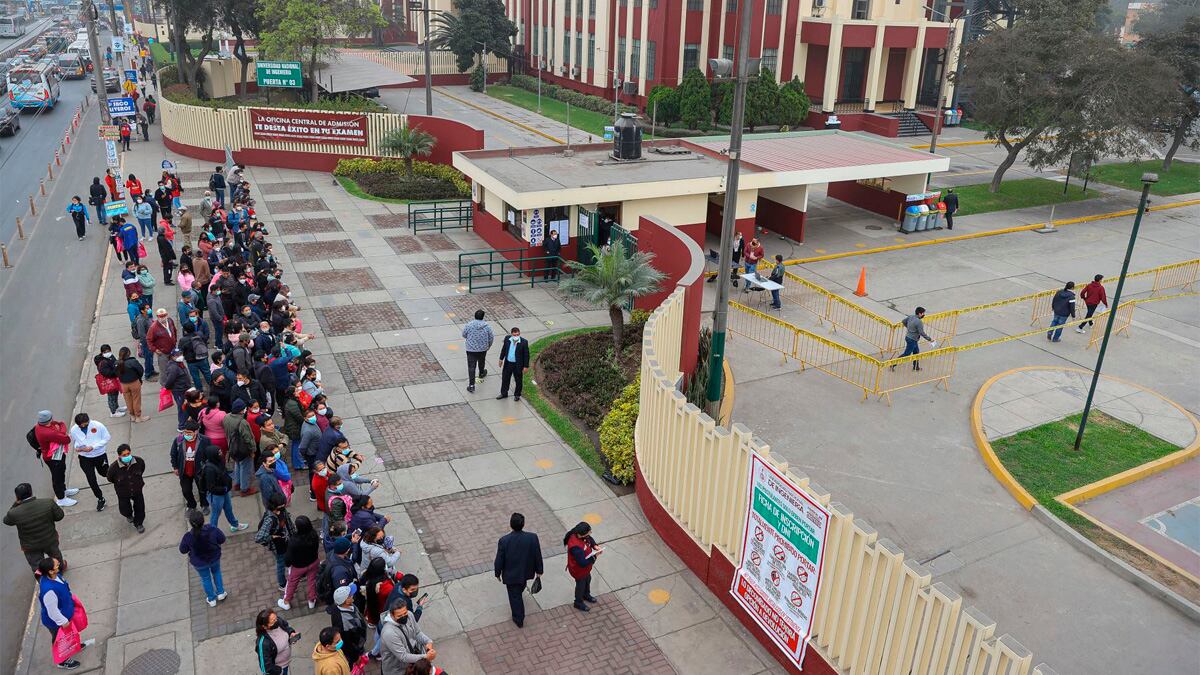 Examen de admisión UNI 2024-I para estudiantes de 5to de secundario: Resultados | Foto: Andina