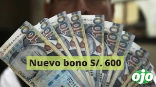 Confirmado: bono de S/600 se entregará la próxima semana, según el Midis