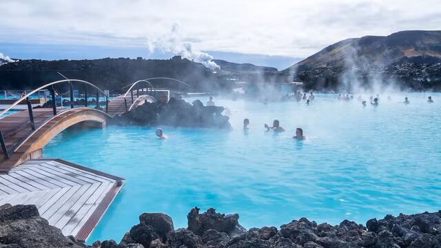 La famosa Laguna Azul de Islandia, visitada por millones por sus aguas termales, cierra por seguidilla de sismos