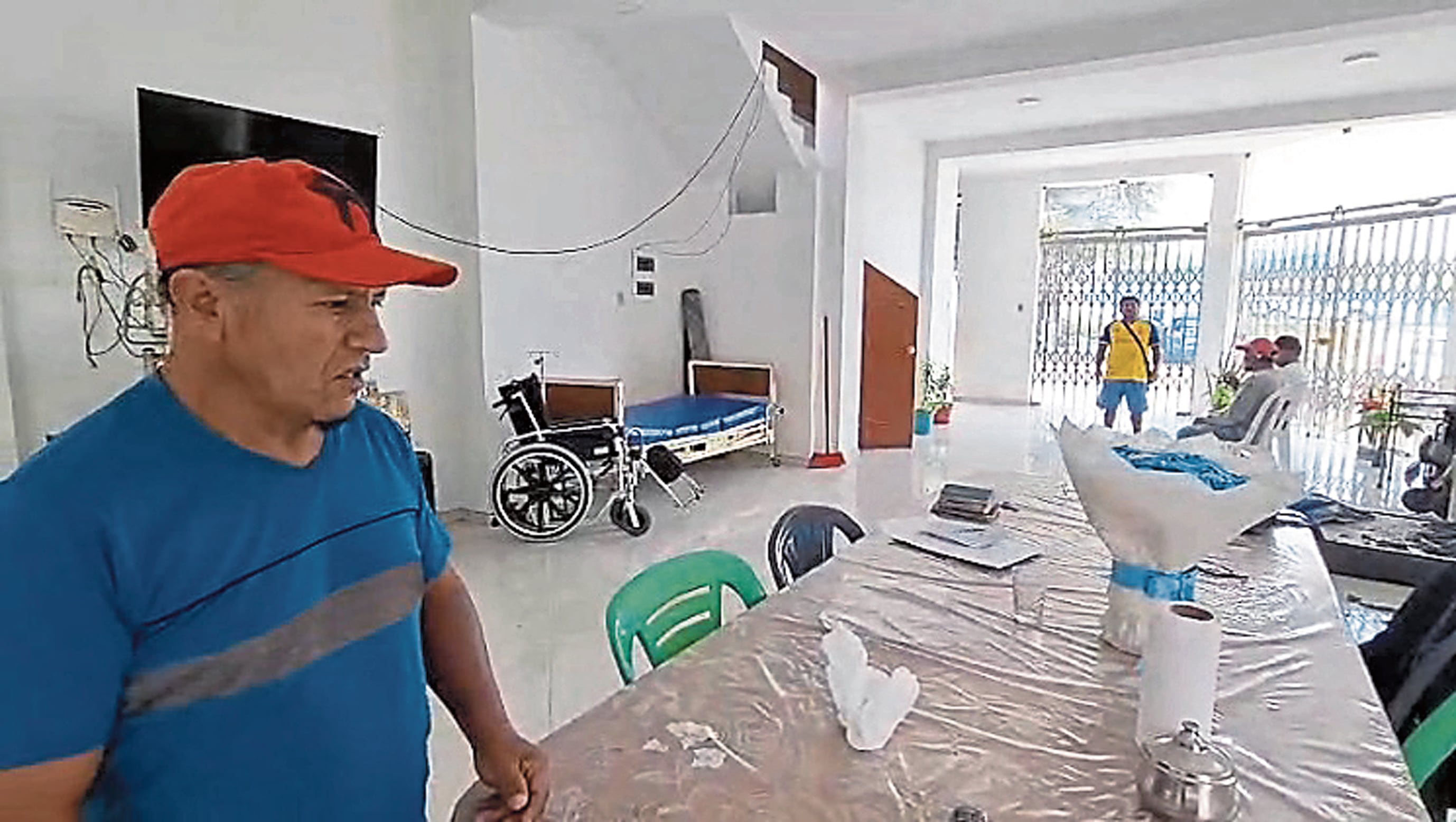 Cerca de la casa existe un Puesto de Auxilio Rápido (PAR), pero igual roban en la zona de Chiclayo.