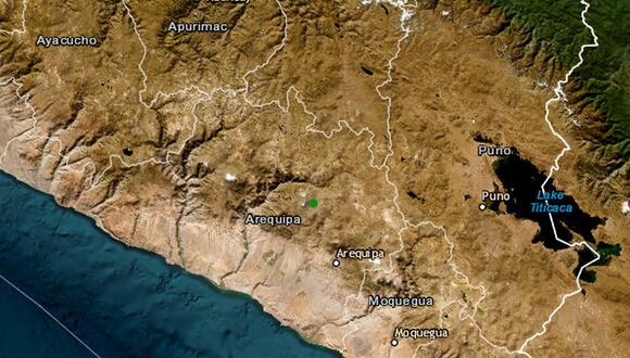 Dos sismos sacudieron Arequipa en la madrugada de este viernes 12 de enero | Imagen: IGP