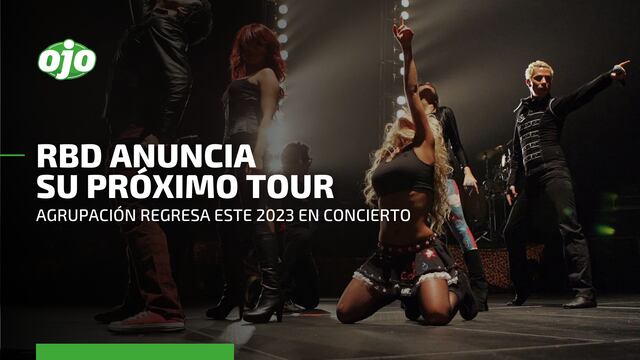 RBD: grupo regresa en concierto el 2023 y esto es lo que se sabe al respecto