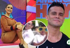 Karla Tarazona agradece a Christian Domínguez por asistir a la actuación del ‘Día del Padre’ de sus hijos: “Le agradezco por compartir”