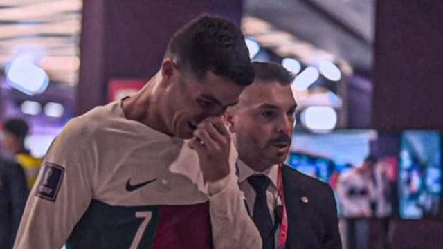 Cristiano Ronaldo llora al final del partido: Portugal eliminado y dolorosa reacción del crack luso