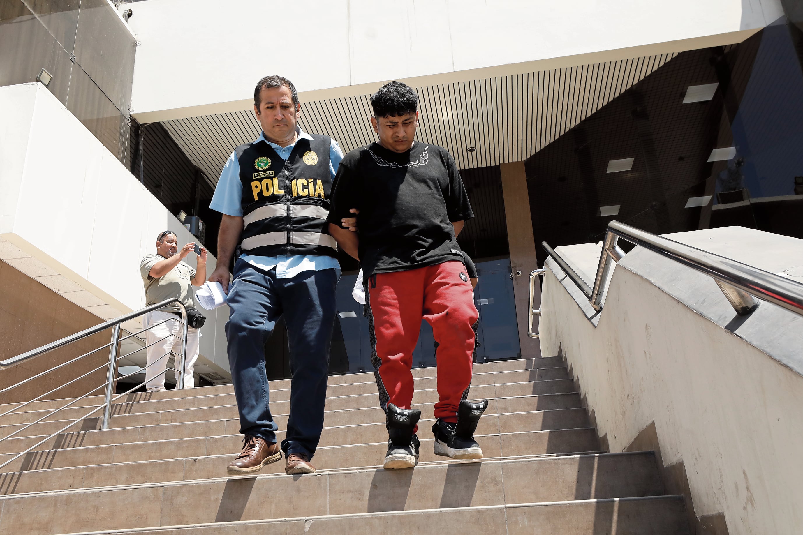 Anthony Morales Salinas (26) "Yahaira" está detenido de nuevo y se espera que el Poder Judicial no lo libere de nuevo. Foto: Lenin Tadeo. GEC