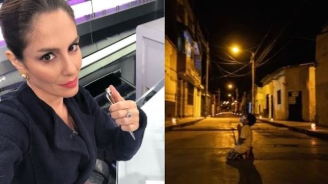 Mávila Huertas conmovida por imagen viral de niño peruano que reza en la calle para que se termine la pandemia 
