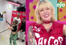 Leslie Shaw destruyó una piñata recordando a Handa y Michelle Soifer: “Para las envidiosas” (VIDEO)