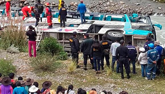 Accidente en Ayacucho: bomberos reciben apoyo psicológico tras presenciar accidente. (Foto: Diario del Cusco)