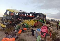 Siete peruanos, tres de ellos menores de edad, mueren al chocar buses en Bolivia
