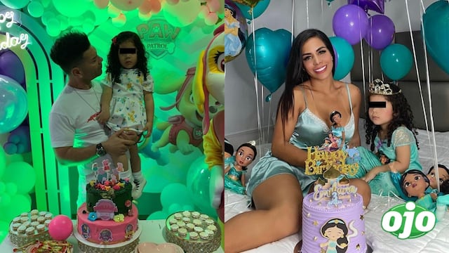 ‘Tomate’ Barraza y Vanessa López celebran los 3 años de su hija, pero por separado | FOTOS
